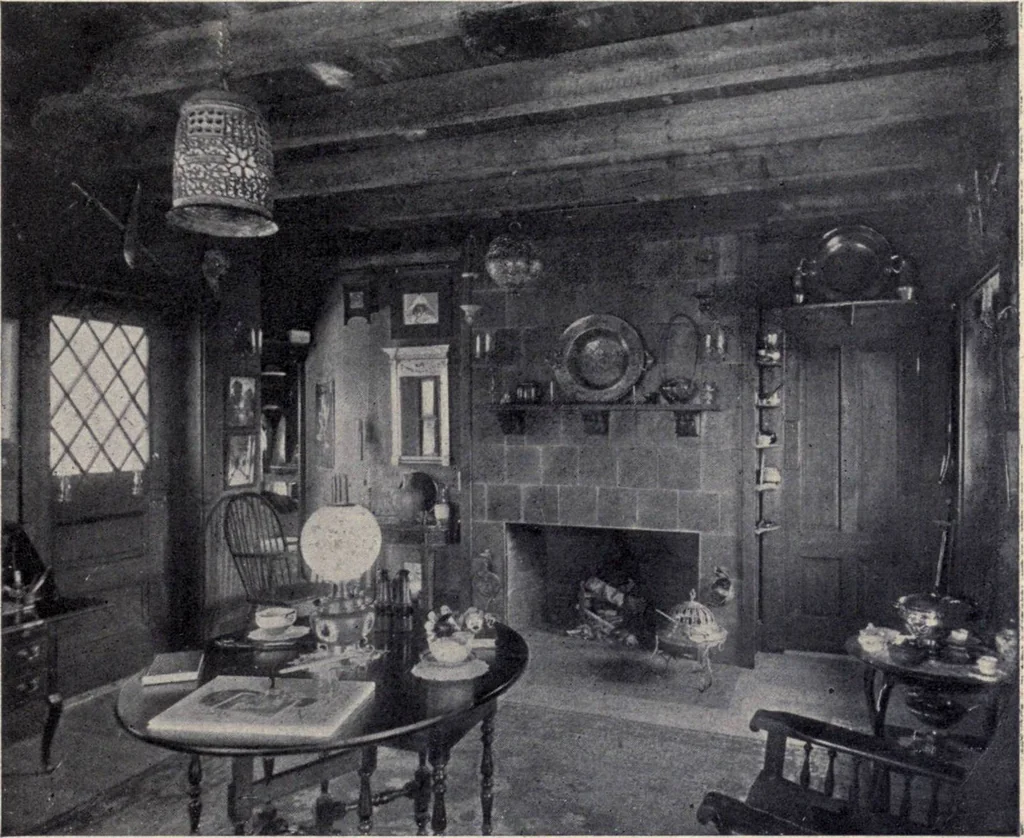 An illustration from The country house; a practical manual of the planning and construction of the American country home and its surroundings, 1905, leaf 184