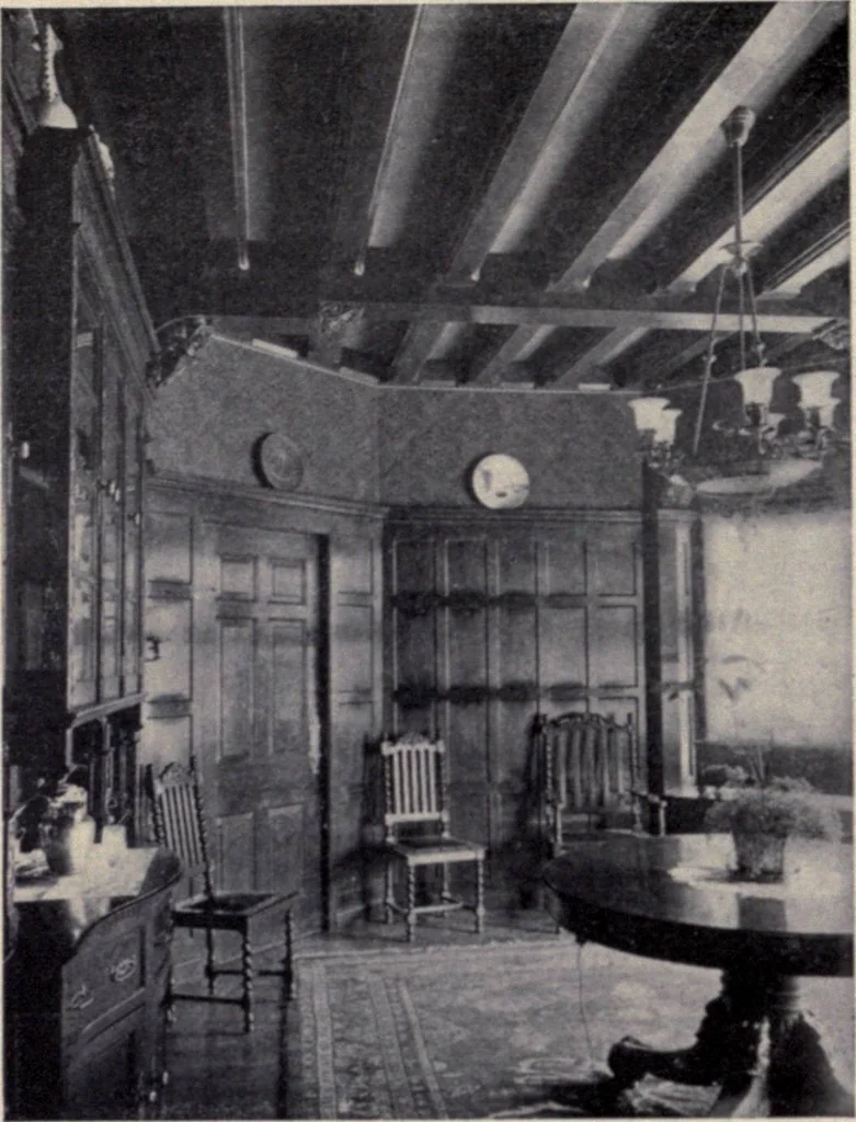 An illustration from The country house; a practical manual of the planning and construction of the American country home and its surroundings, 1905, leaf 193