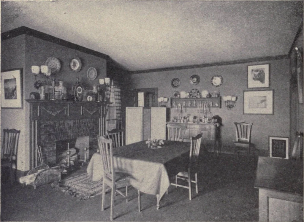 An illustration from The country house; a practical manual of the planning and construction of the American country home and its surroundings, 1905, leaf 195