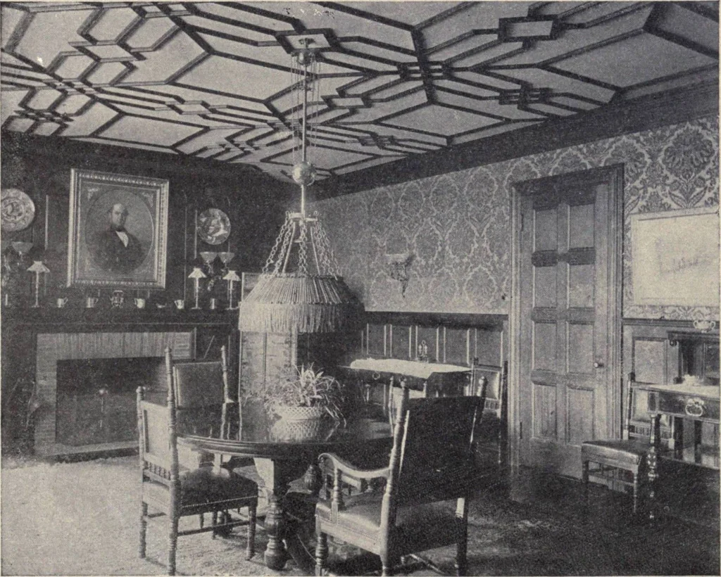 An illustration from The country house; a practical manual of the planning and construction of the American country home and its surroundings, 1905, leaf 196