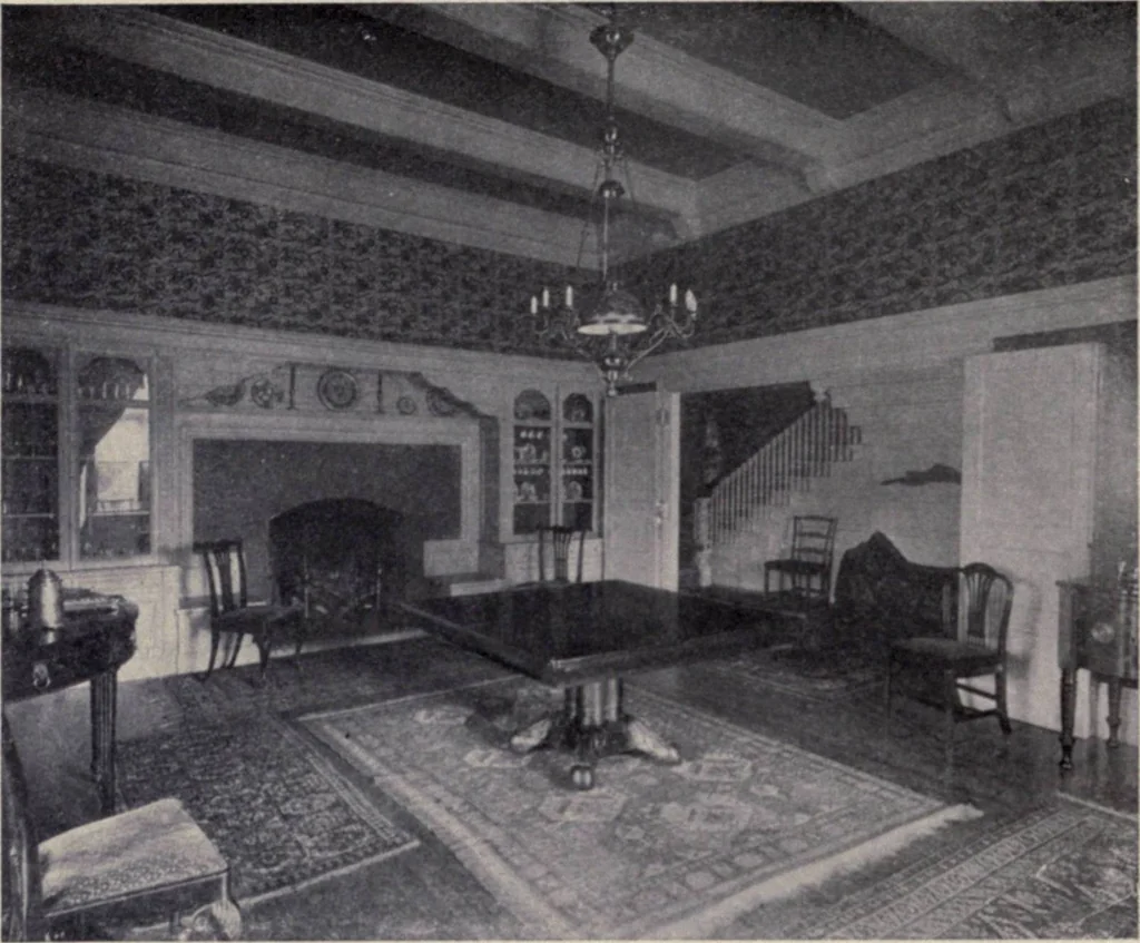An illustration from The country house; a practical manual of the planning and construction of the American country home and its surroundings, 1905, leaf 197
