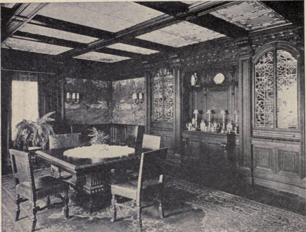 An illustration from The country house; a practical manual of the planning and construction of the American country home and its surroundings, 1905, leaf 199
