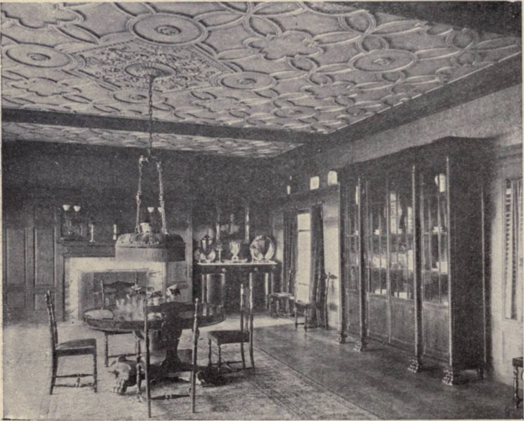 An illustration from The country house; a practical manual of the planning and construction of the American country home and its surroundings, 1905, leaf 199