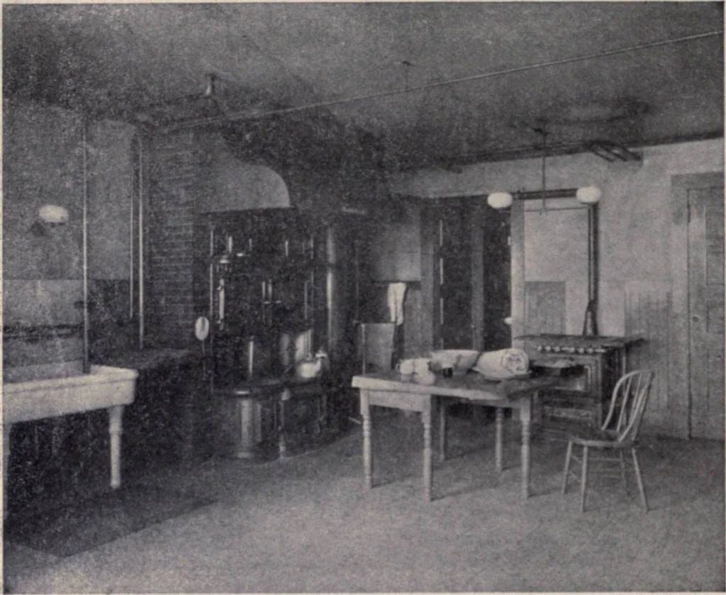 An illustration from The country house; a practical manual of the planning and construction of the American country home and its surroundings, 1905, leaf 201