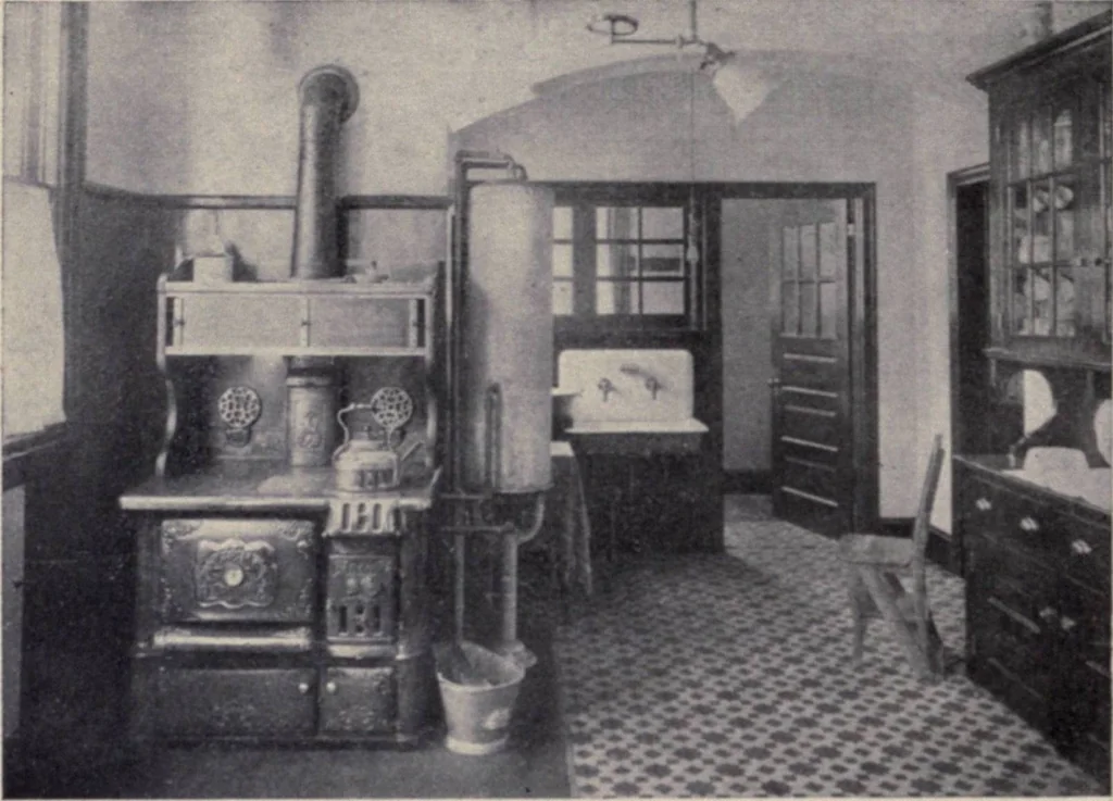 An illustration from The country house; a practical manual of the planning and construction of the American country home and its surroundings, 1905, leaf 203