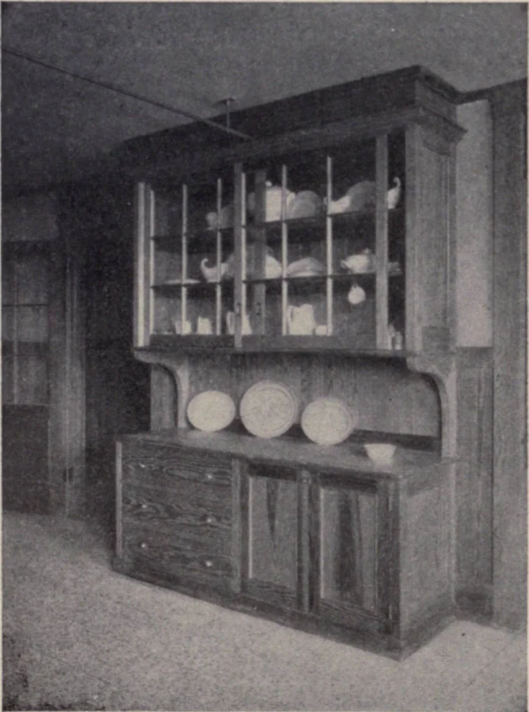 An illustration from The country house; a practical manual of the planning and construction of the American country home and its surroundings, 1905, leaf 203