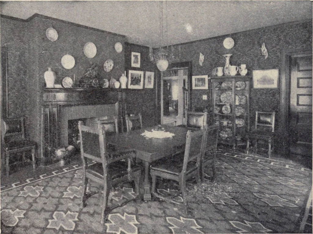 An illustration from The country house; a practical manual of the planning and construction of the American country home and its surroundings, 1905, leaf 204