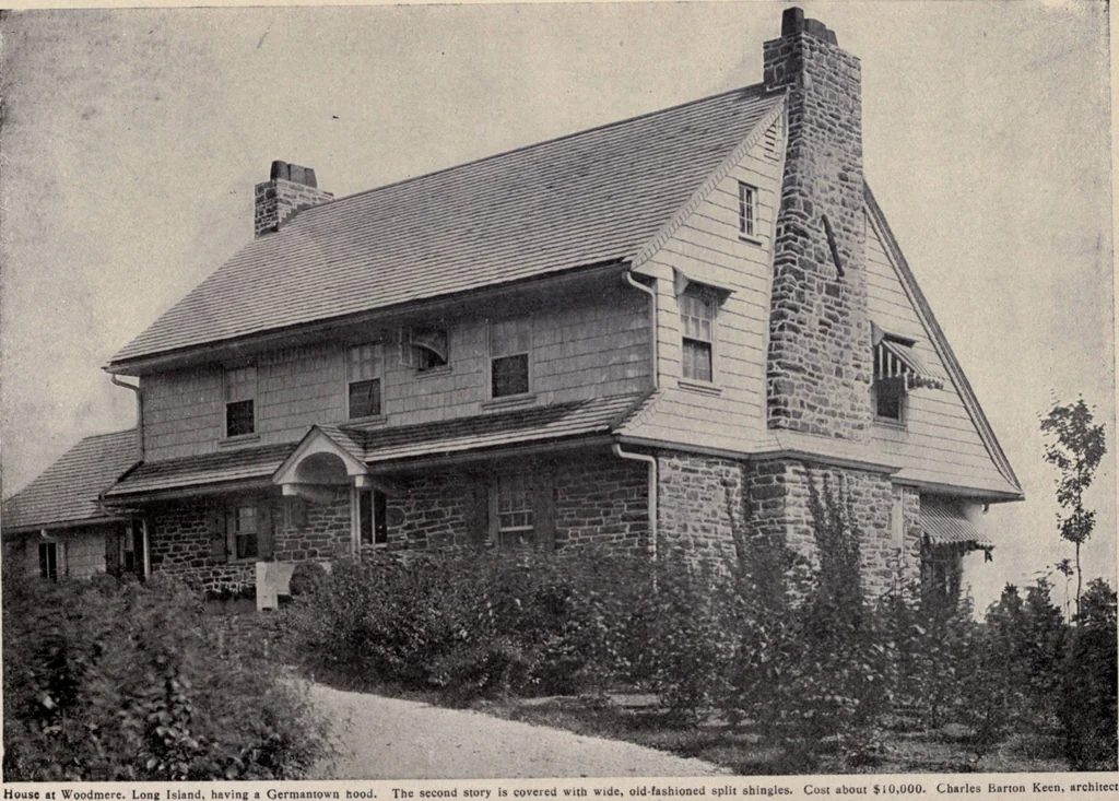 An illustration from The country house; a practical manual of the planning and construction of the American country home and its surroundings, 1905, leaf 207