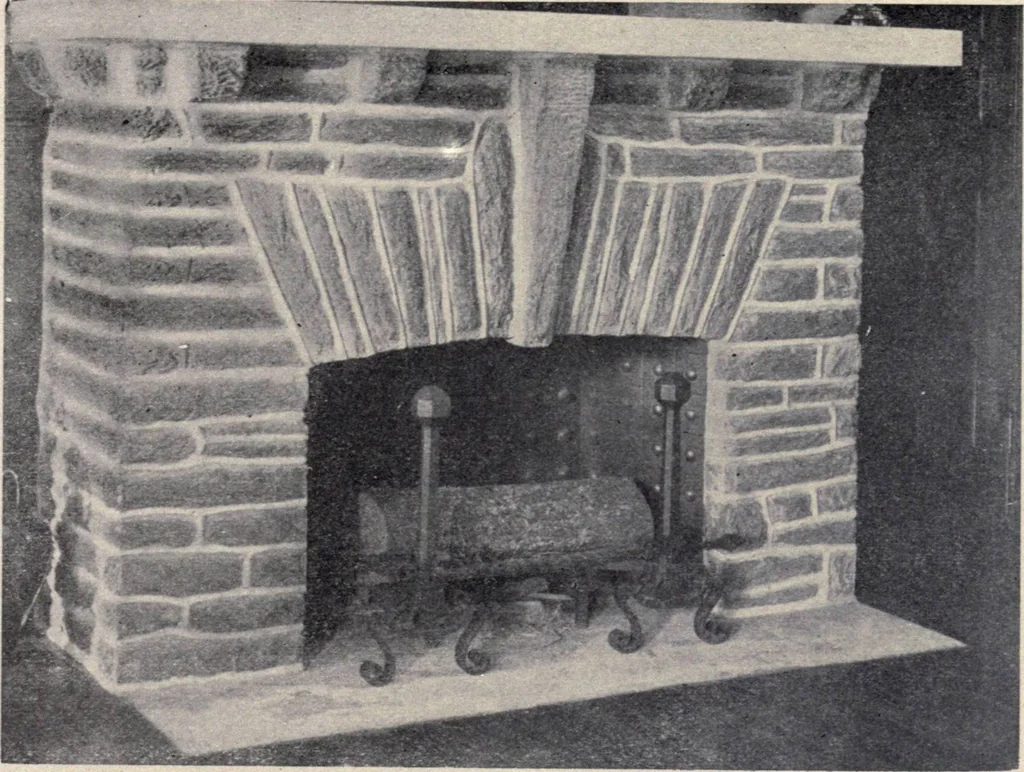 An illustration from The country house; a practical manual of the planning and construction of the American country home and its surroundings, 1905, leaf 208