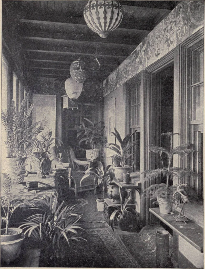 An illustration from The country house; a practical manual of the planning and construction of the American country home and its surroundings, 1905, leaf 209