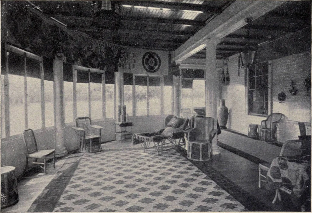 An illustration from The country house; a practical manual of the planning and construction of the American country home and its surroundings, 1905, leaf 210