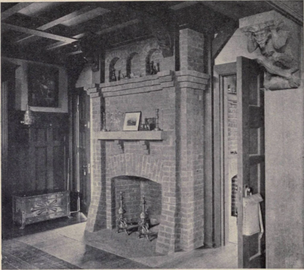 An illustration from The country house; a practical manual of the planning and construction of the American country home and its surroundings, 1905, leaf 213