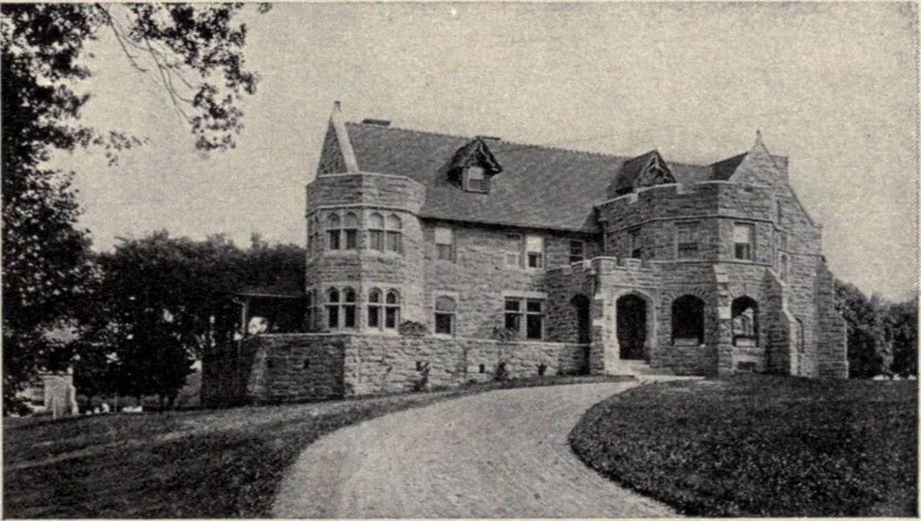 An illustration from The country house; a practical manual of the planning and construction of the American country home and its surroundings, 1905, leaf 252