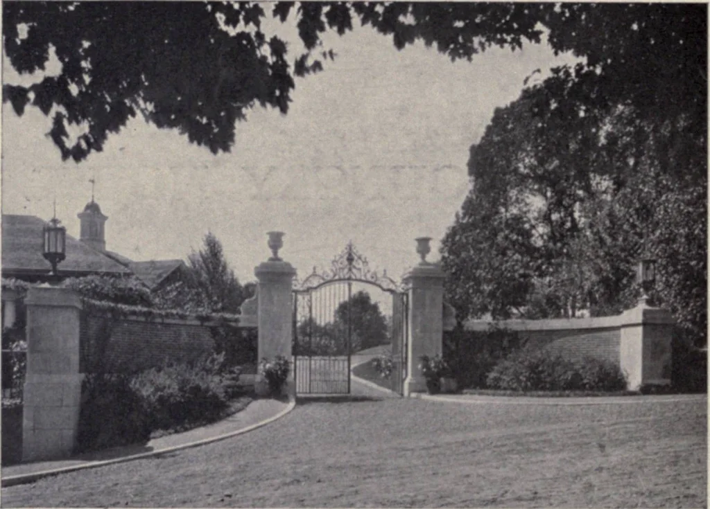 An illustration from The country house; a practical manual of the planning and construction of the American country home and its surroundings, 1905, leaf 27