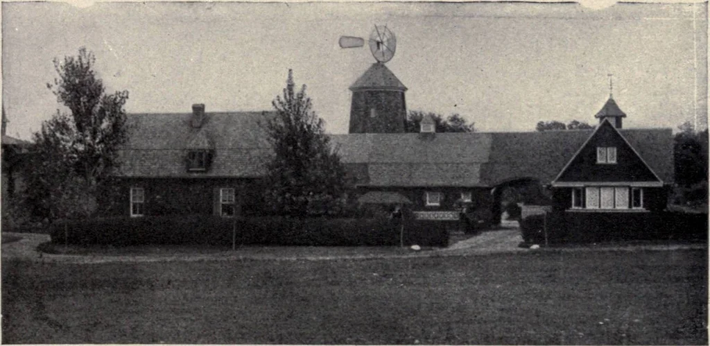 An illustration from The country house; a practical manual of the planning and construction of the American country home and its surroundings, 1905, leaf 274