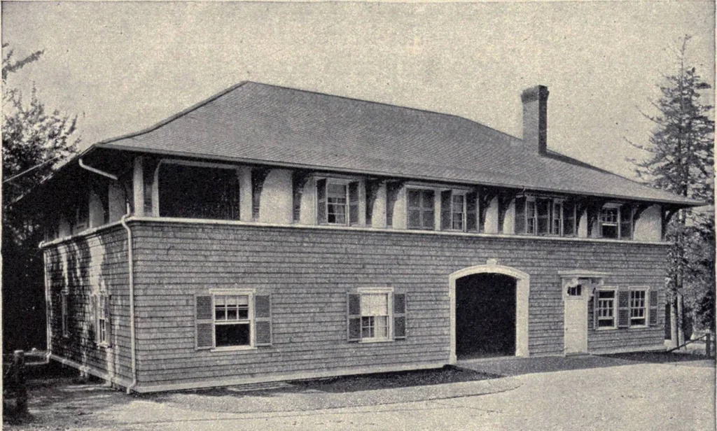 An illustration from The country house; a practical manual of the planning and construction of the American country home and its surroundings, 1905, leaf 280