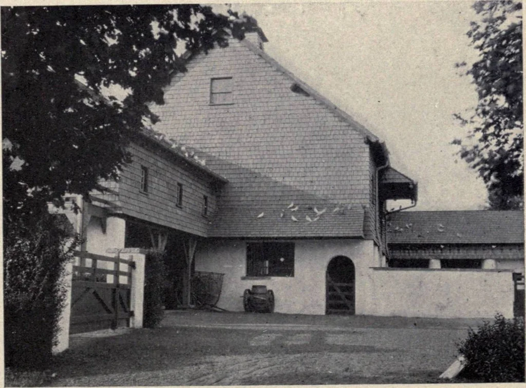 An illustration from The country house; a practical manual of the planning and construction of the American country home and its surroundings, 1905, leaf 282