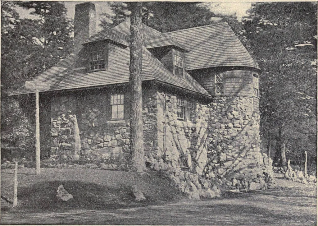An illustration from The country house; a practical manual of the planning and construction of the American country home and its surroundings, 1905, leaf 292