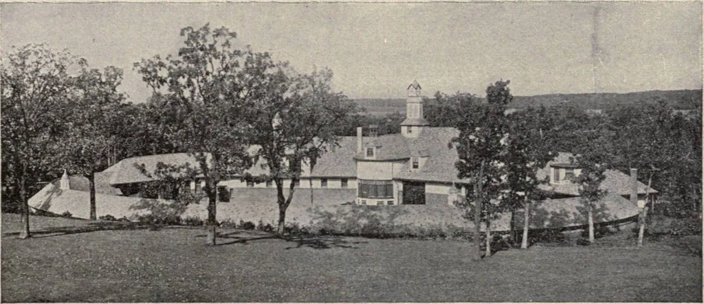 An illustration from The country house; a practical manual of the planning and construction of the American country home and its surroundings, 1905, leaf 296