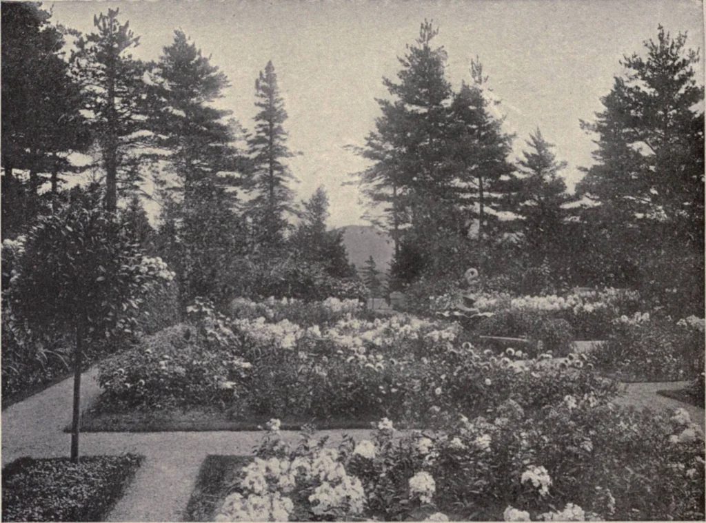 An illustration from The country house; a practical manual of the planning and construction of the American country home and its surroundings, 1905, leaf 299