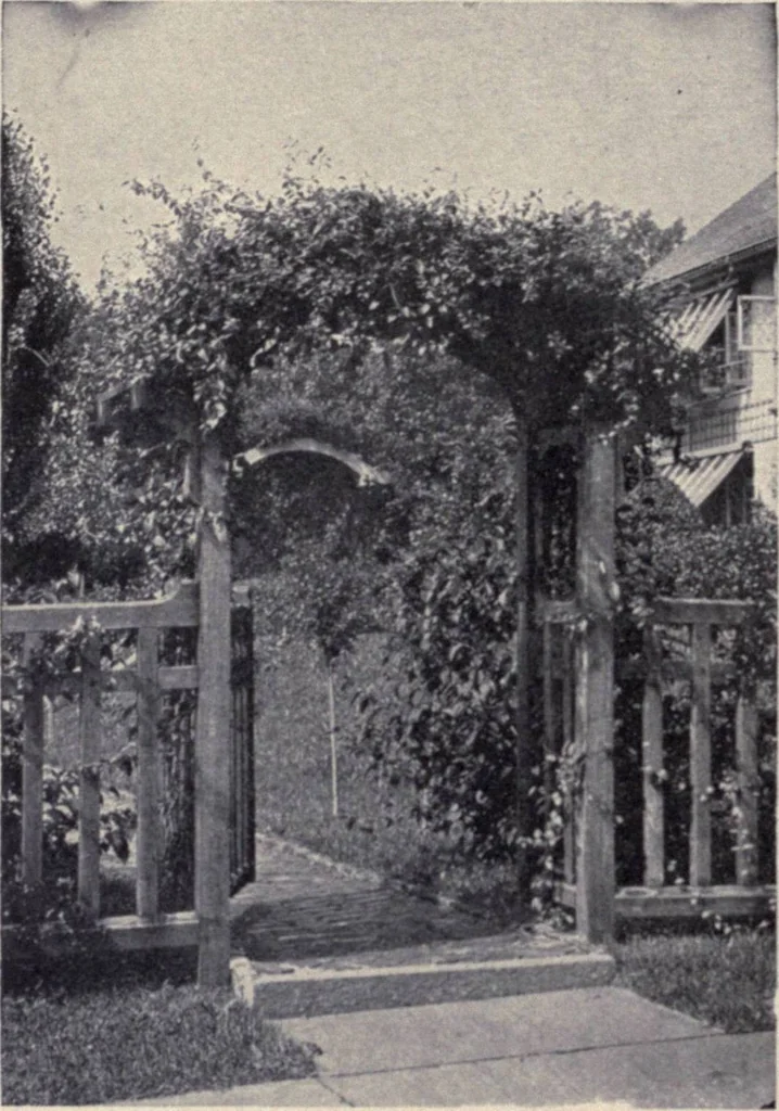 An illustration from The country house; a practical manual of the planning and construction of the American country home and its surroundings, 1905, leaf 303