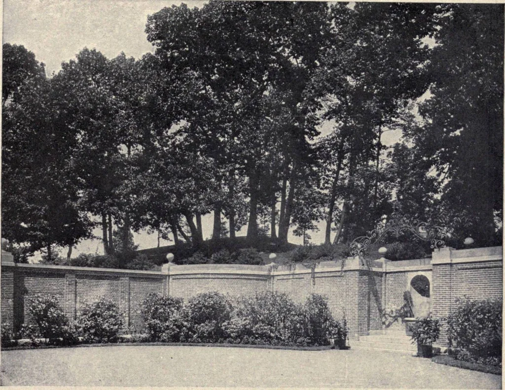 An illustration from The country house; a practical manual of the planning and construction of the American country home and its surroundings, 1905, leaf 306