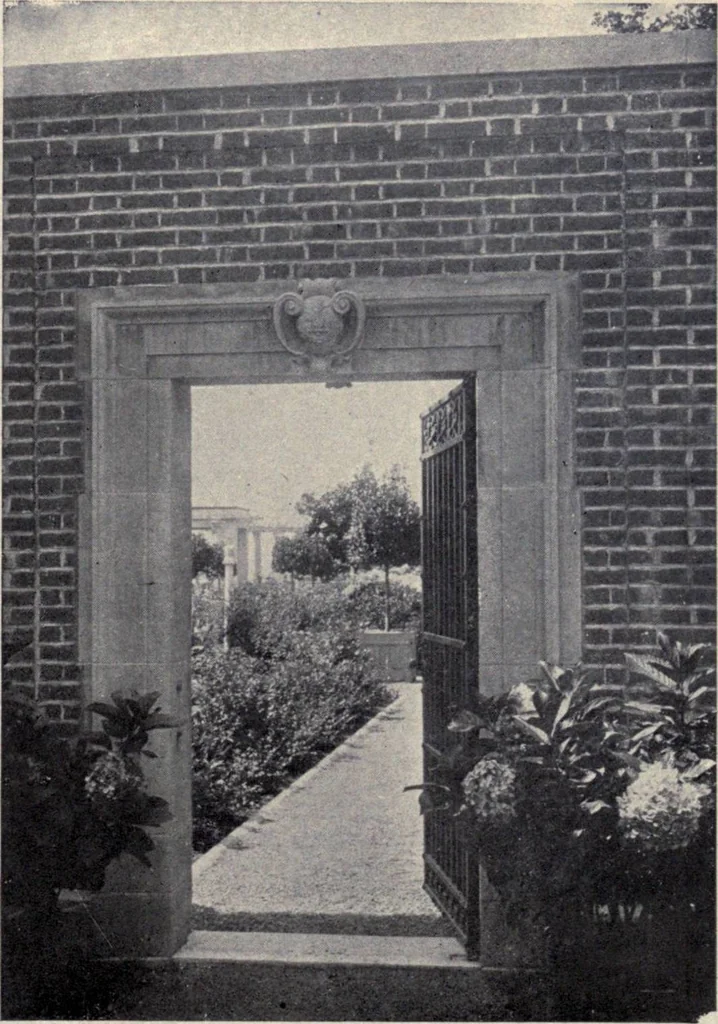 An illustration from The country house; a practical manual of the planning and construction of the American country home and its surroundings, 1905, leaf 306