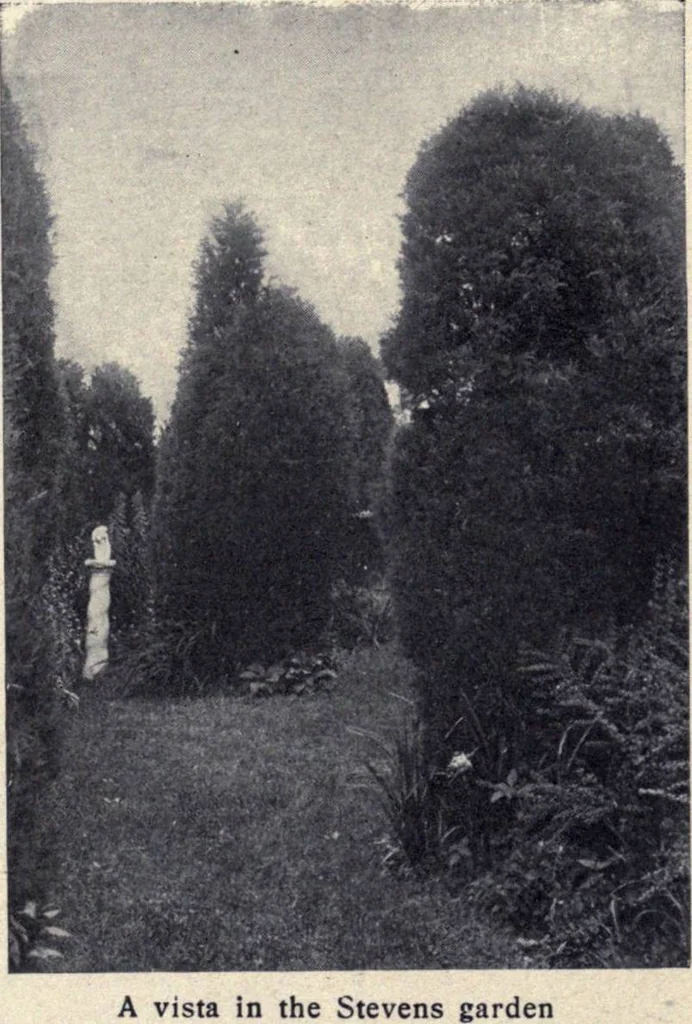 An illustration from The country house; a practical manual of the planning and construction of the American country home and its surroundings, 1905, leaf 314