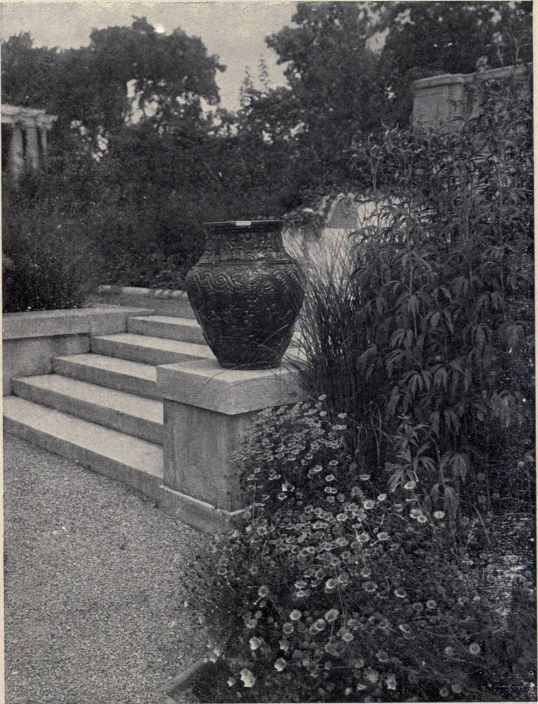 An illustration from The country house; a practical manual of the planning and construction of the American country home and its surroundings, 1905, leaf 316