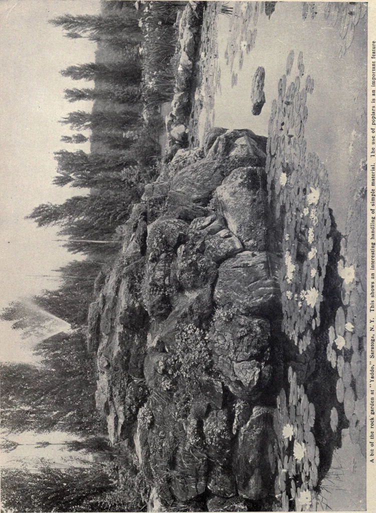 An illustration from The country house; a practical manual of the planning and construction of the American country home and its surroundings, 1905, leaf 320
