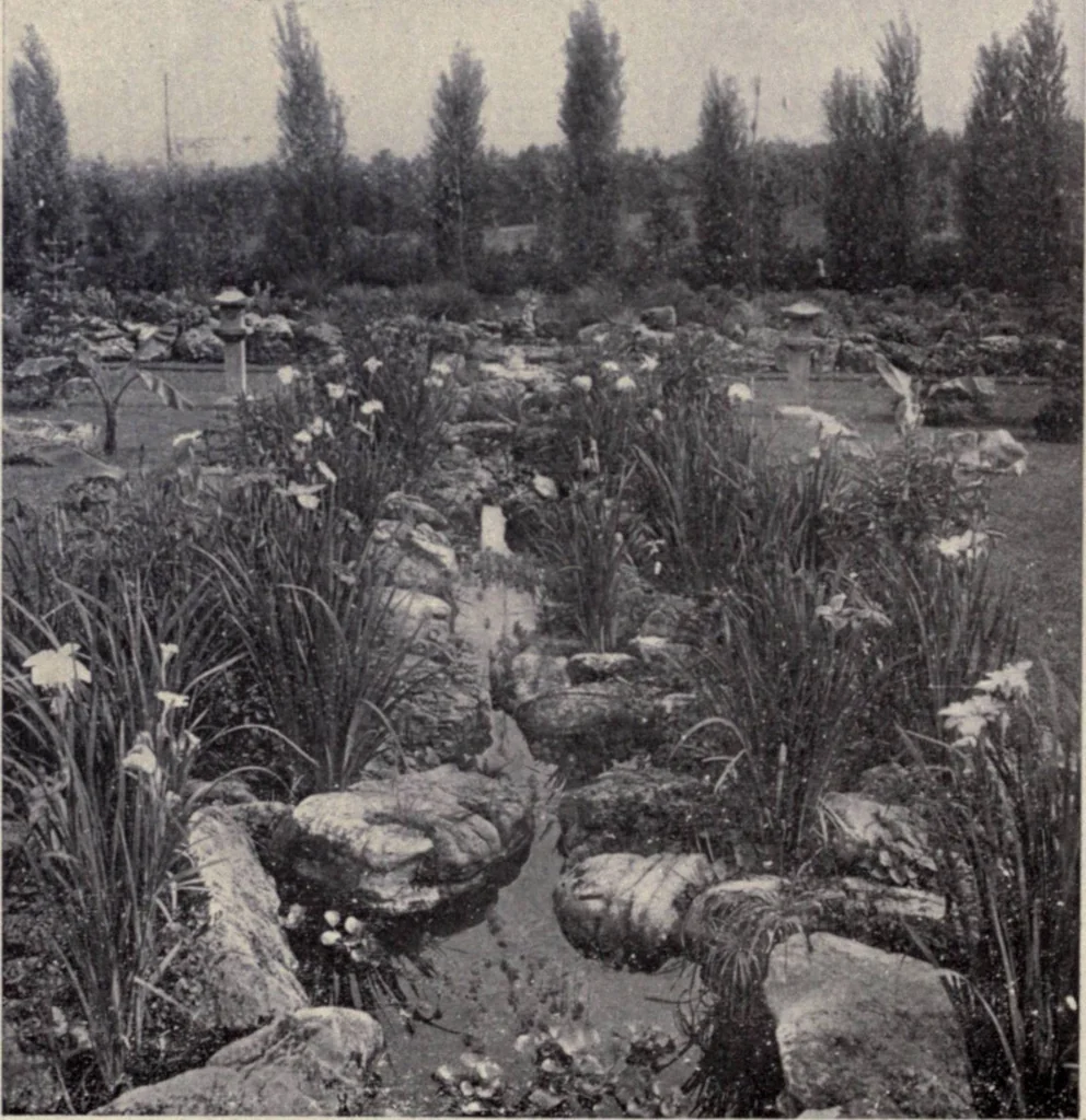 An illustration from The country house; a practical manual of the planning and construction of the American country home and its surroundings, 1905, leaf 323