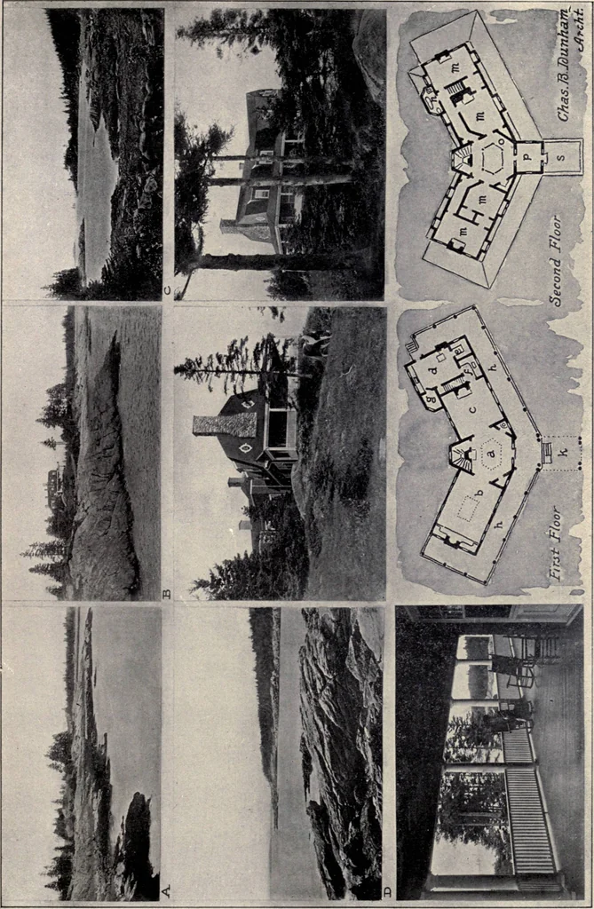 An illustration from The country house; a practical manual of the planning and construction of the American country home and its surroundings, 1905, leaf 34