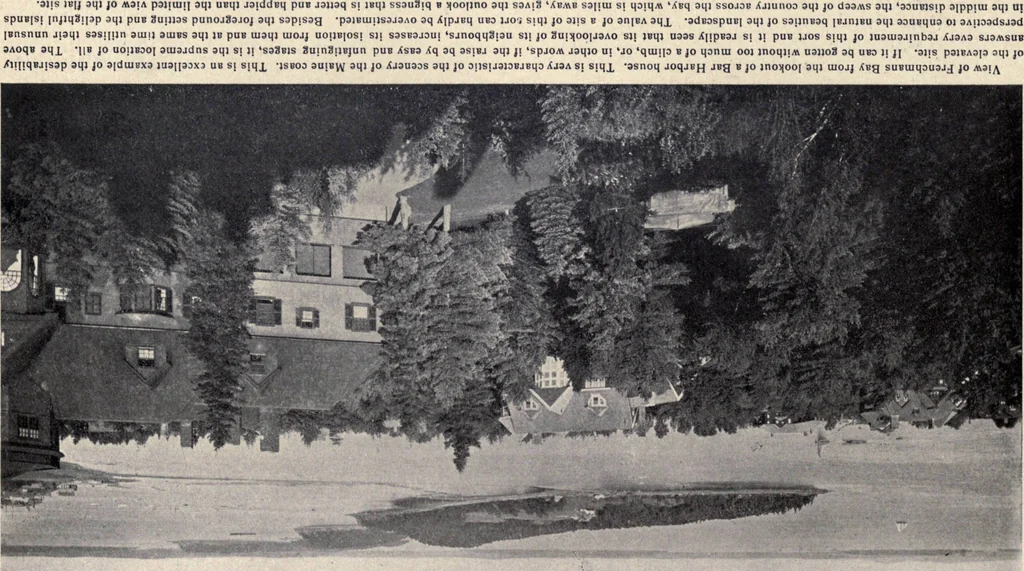 An illustration from The country house; a practical manual of the planning and construction of the American country home and its surroundings, 1905, leaf 44