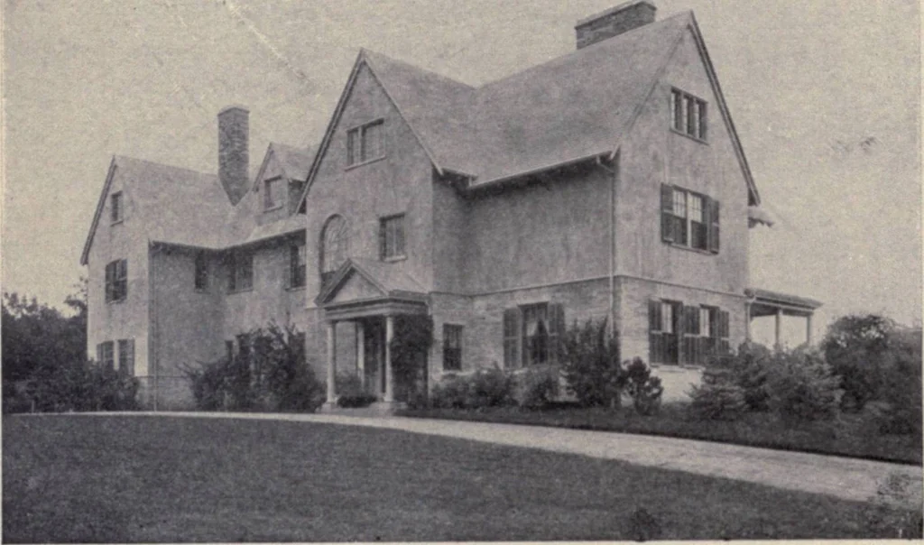 An illustration from The country house; a practical manual of the planning and construction of the American country home and its surroundings, 1905, leaf 49