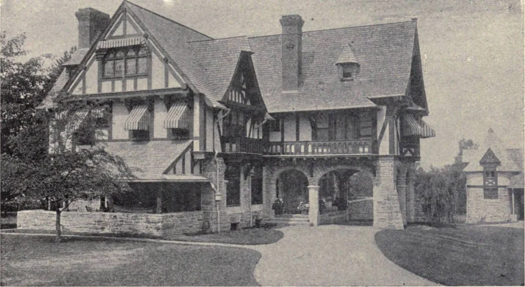 An illustration from The country house; a practical manual of the planning and construction of the American country home and its surroundings, 1905, leaf 50