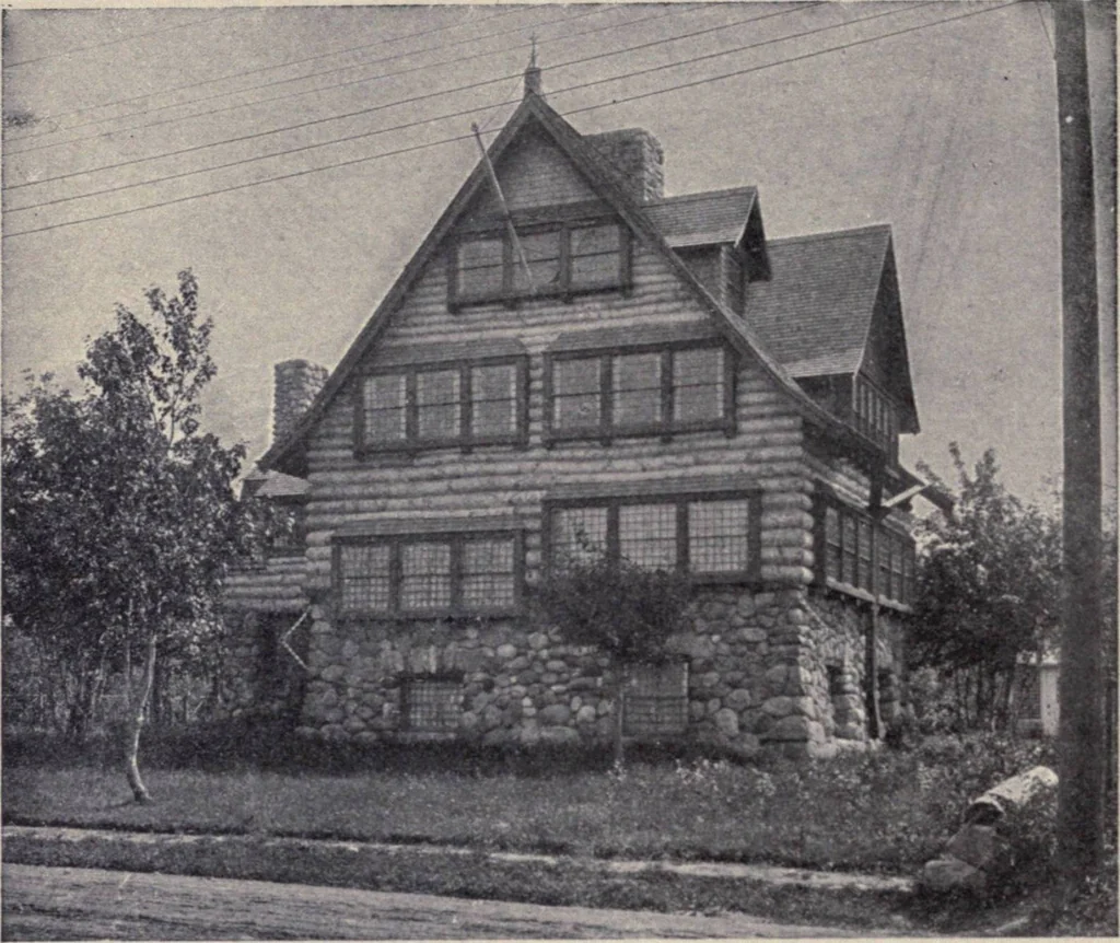 An illustration from The country house; a practical manual of the planning and construction of the American country home and its surroundings, 1905, leaf 51
