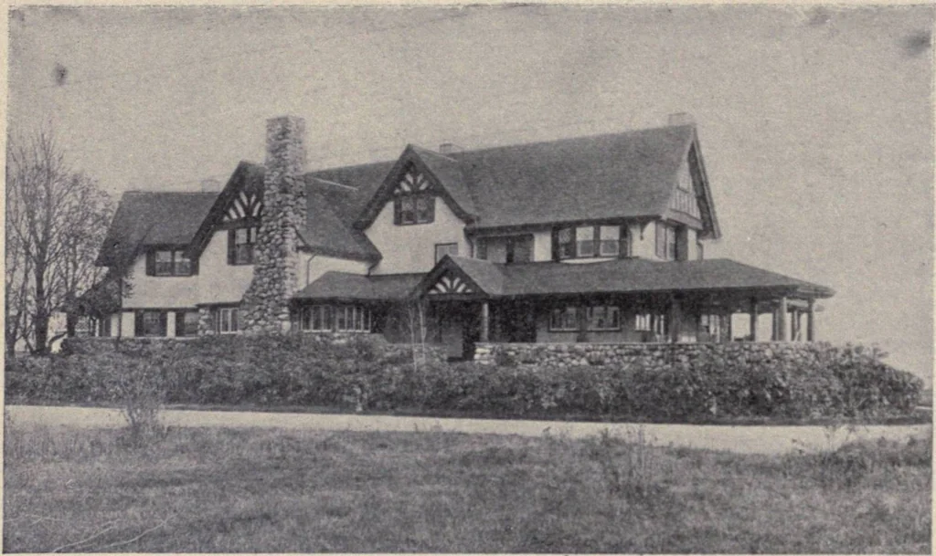 An illustration from The country house; a practical manual of the planning and construction of the American country home and its surroundings, 1905, leaf 53