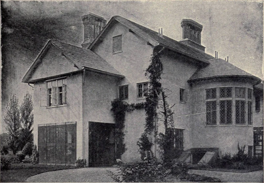 An illustration from The country house; a practical manual of the planning and construction of the American country home and its surroundings, 1905, leaf 58