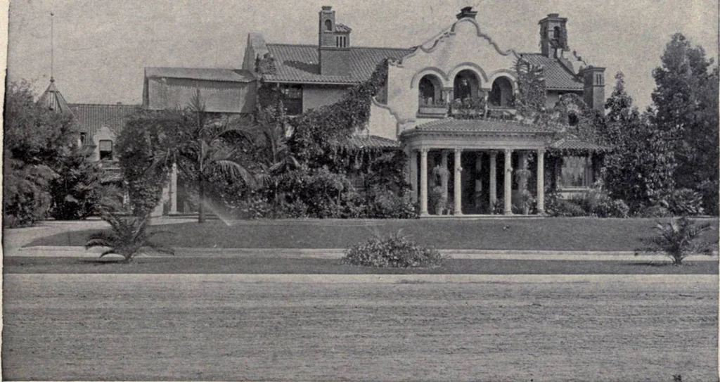 An illustration from The country house; a practical manual of the planning and construction of the American country home and its surroundings, 1905, leaf 66