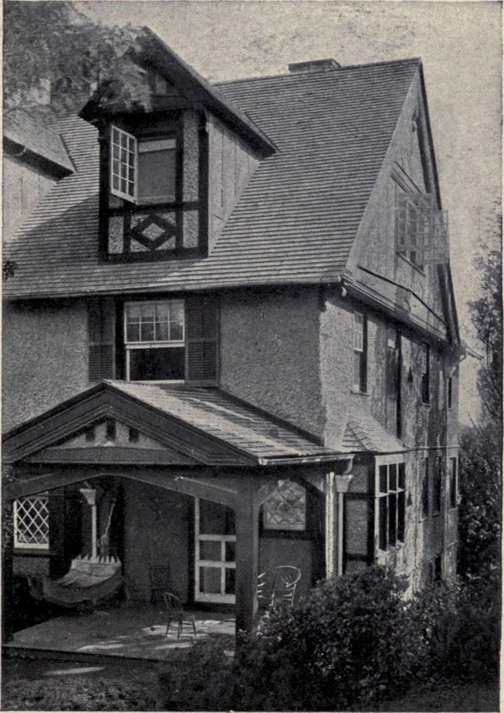 An illustration from The country house; a practical manual of the planning and construction of the American country home and its surroundings, 1905, leaf 74