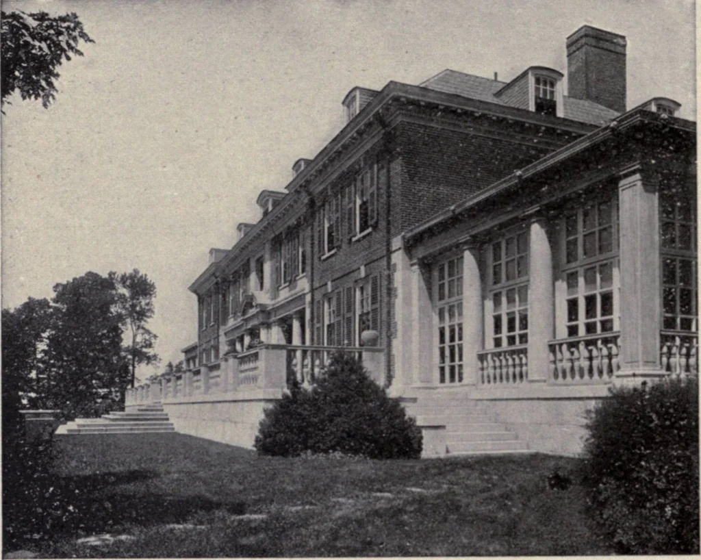 An illustration from The country house; a practical manual of the planning and construction of the American country home and its surroundings, 1905, leaf 75