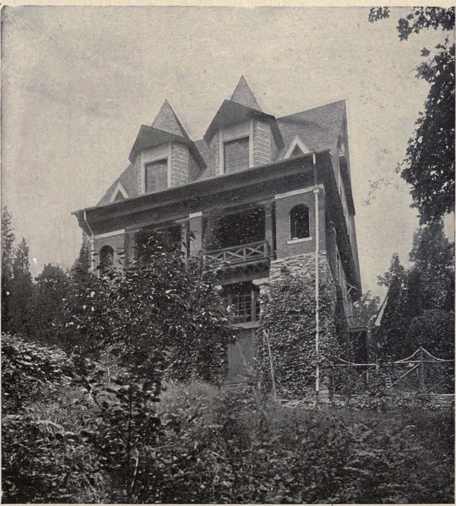 An illustration from The country house; a practical manual of the planning and construction of the American country home and its surroundings, 1905, leaf 78