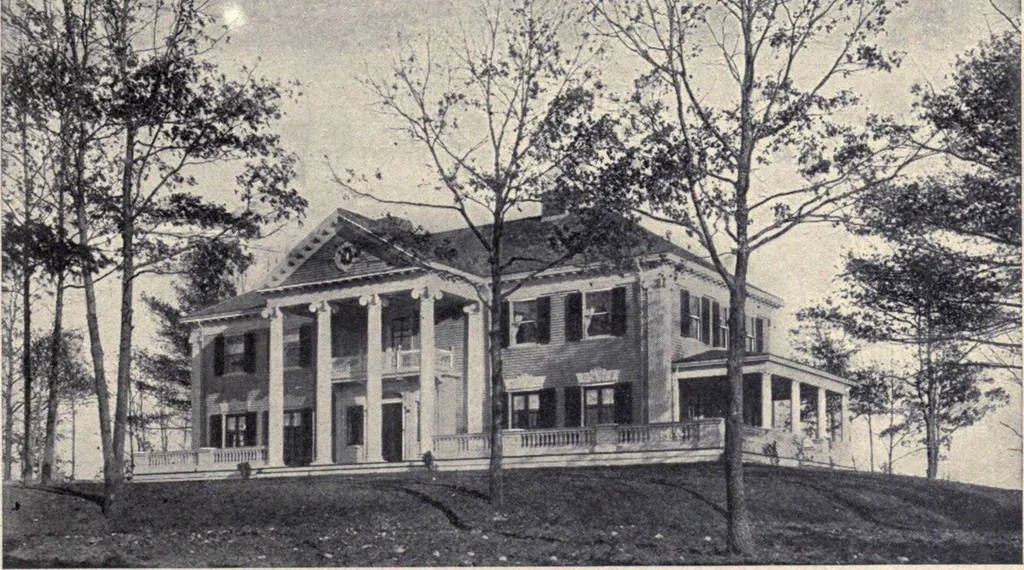 An illustration from The country house; a practical manual of the planning and construction of the American country home and its surroundings, 1905, leaf 84