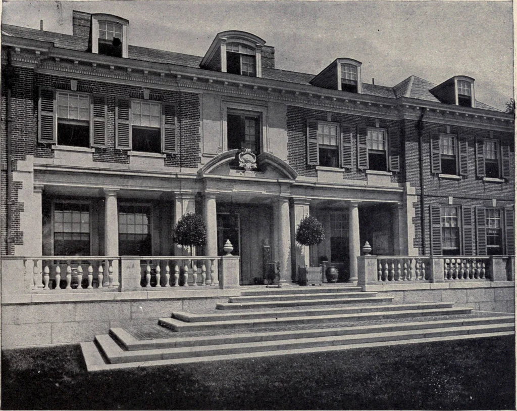 An illustration from The country house; a practical manual of the planning and construction of the American country home and its surroundings, 1905, leaf 88