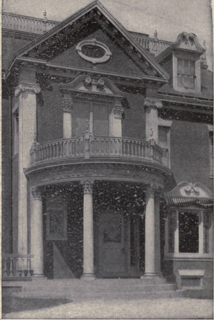An illustration from The country house; a practical manual of the planning and construction of the American country home and its surroundings, 1905, leaf 89