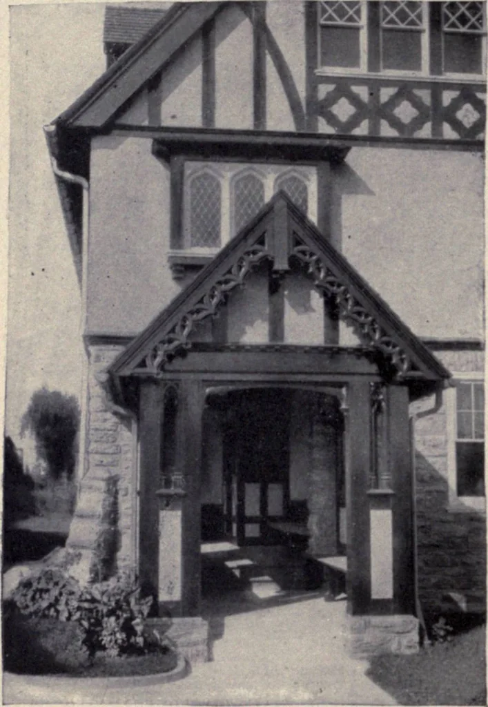 An illustration from The country house; a practical manual of the planning and construction of the American country home and its surroundings, 1905, leaf 93