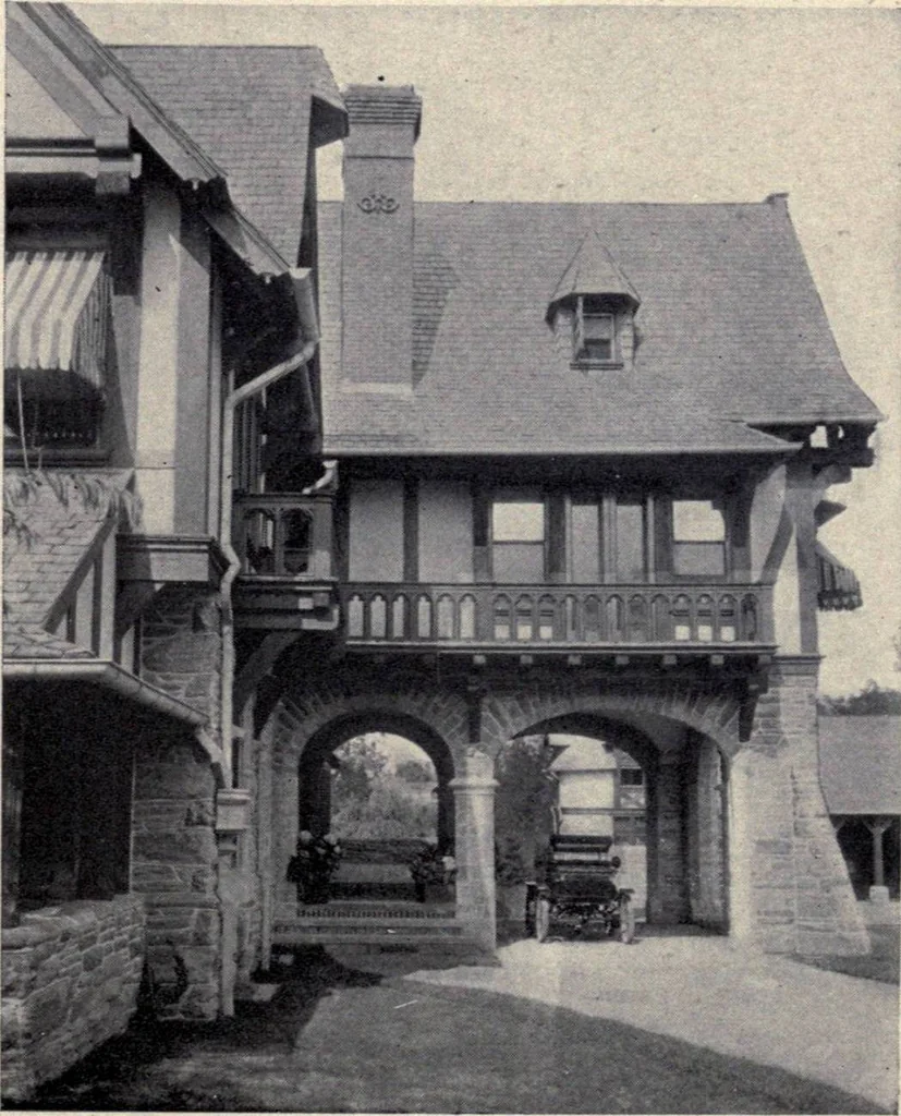 An illustration from The country house; a practical manual of the planning and construction of the American country home and its surroundings, 1905, leaf 94