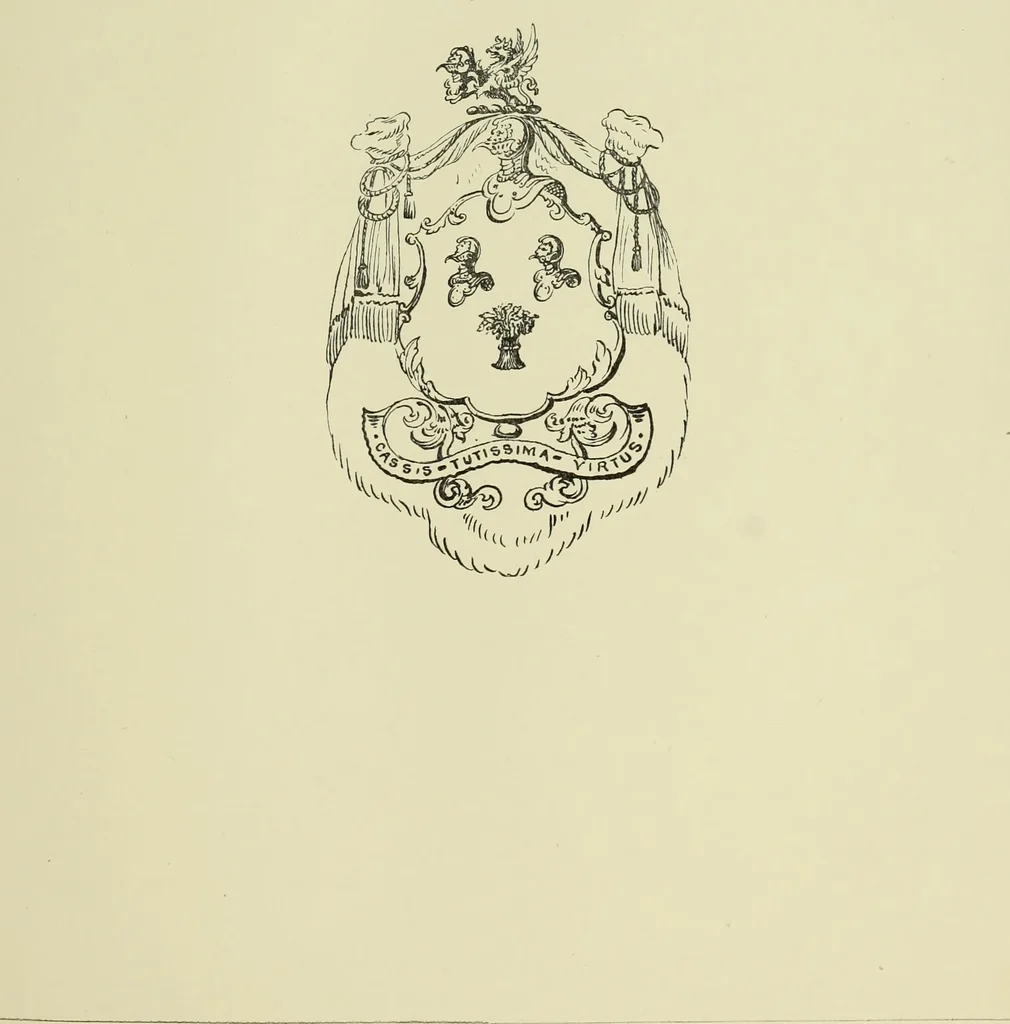 An illustration from The county seats of Shropshire : a series of descriptive sketches, with historical and antiquarian notes, of the principal family mansions, 1891, leaf 100