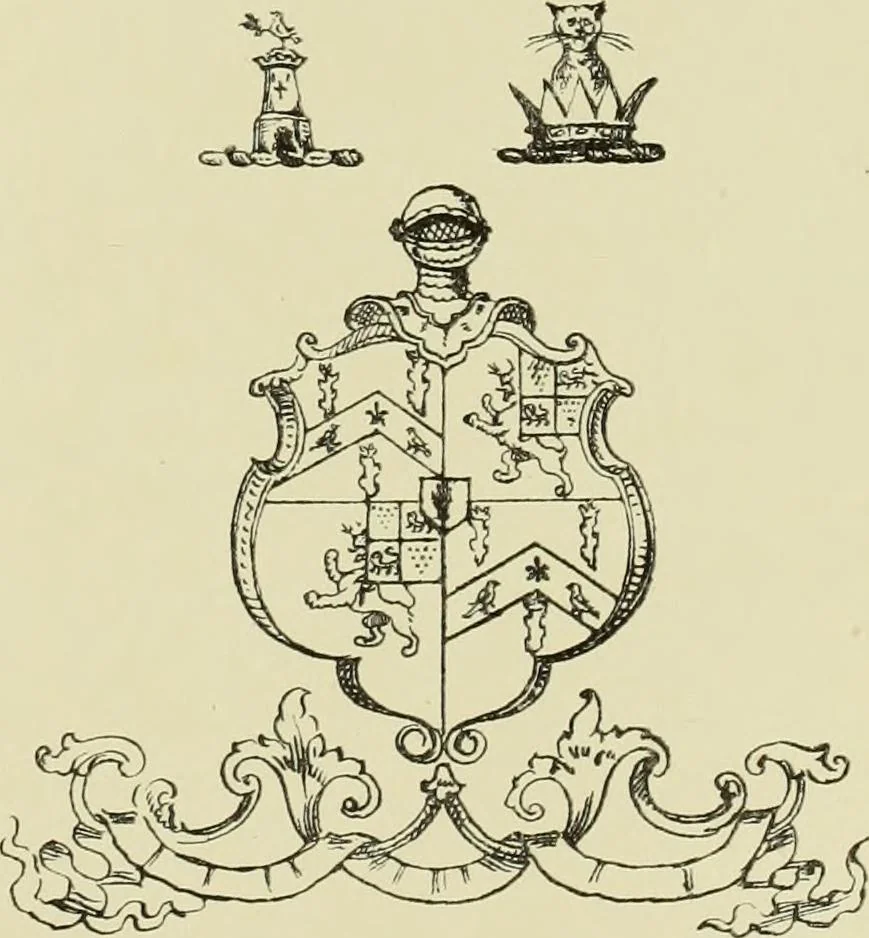 An illustration from The county seats of Shropshire : a series of descriptive sketches, with historical and antiquarian notes, of the principal family mansions, 1891, leaf 112