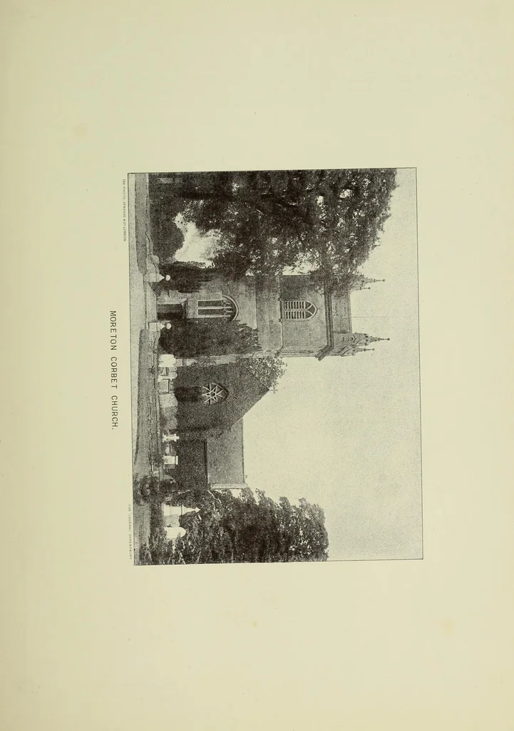 An illustration from The county seats of Shropshire : a series of descriptive sketches, with historical and antiquarian notes, of the principal family mansions, 1891, leaf 132